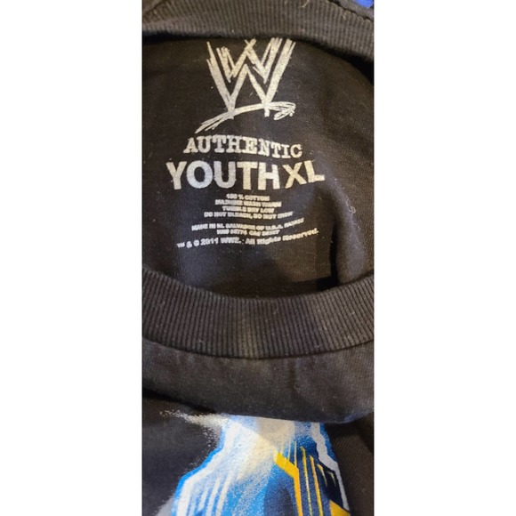 Youth Wrestle Mania 29 NY NJ 2012 shirt YXL S  M WWE - Picture 4 of 5